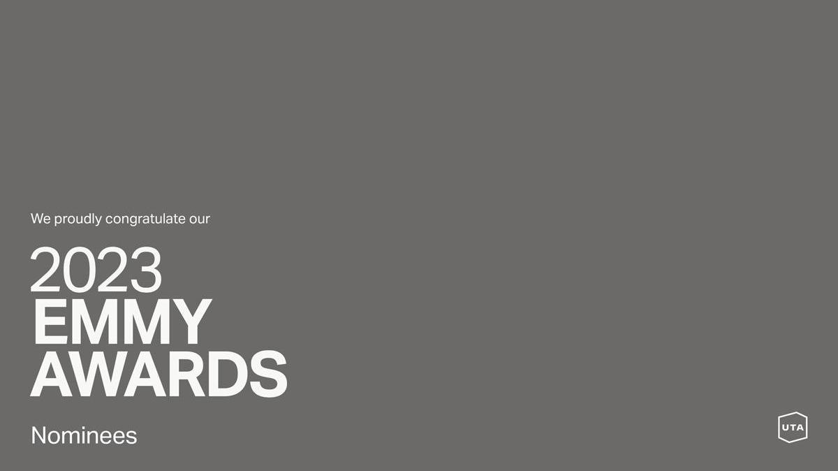 UTA Clients Receive More Than 200 Primetime Emmy Nominations